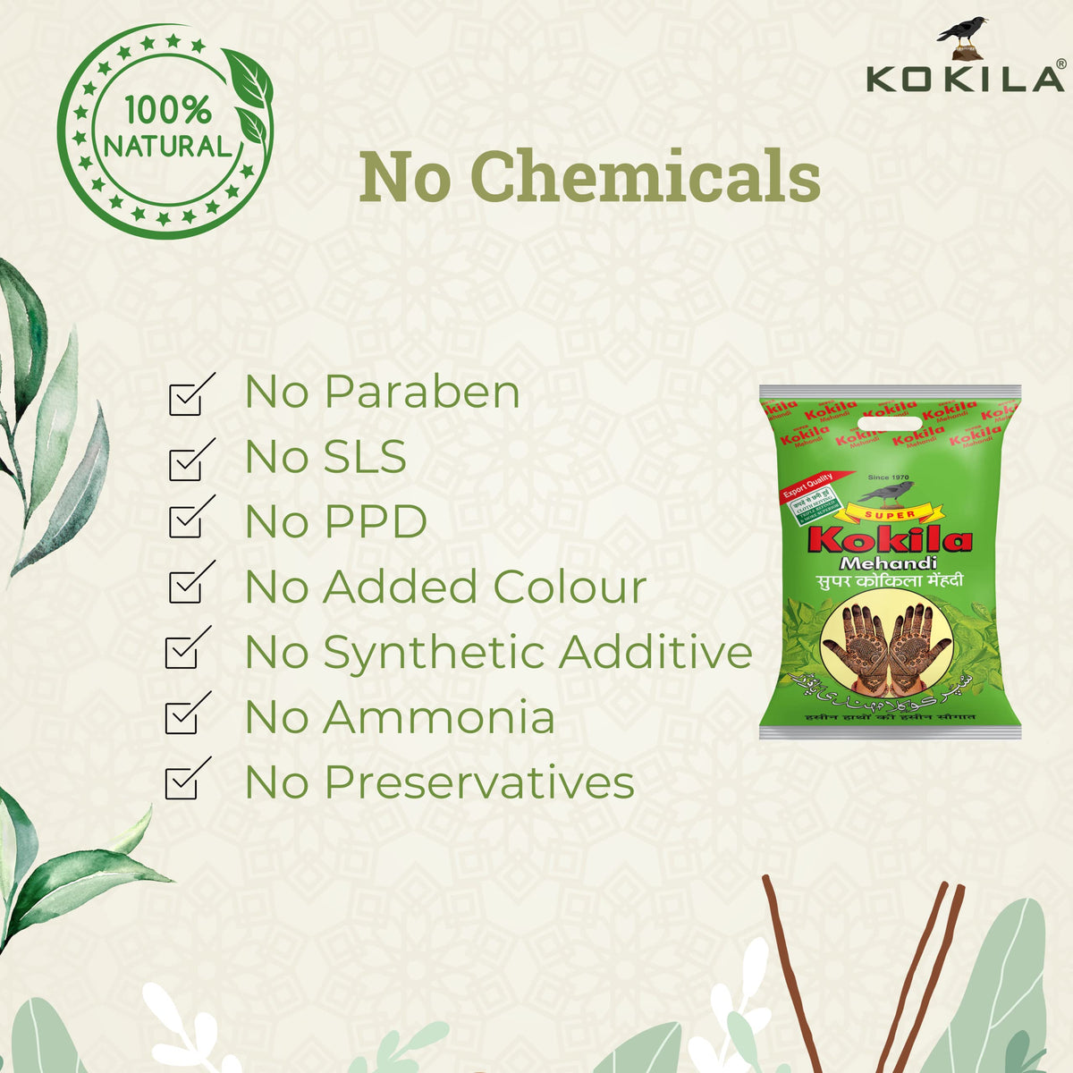 Kokila Henna Mehandi Powder