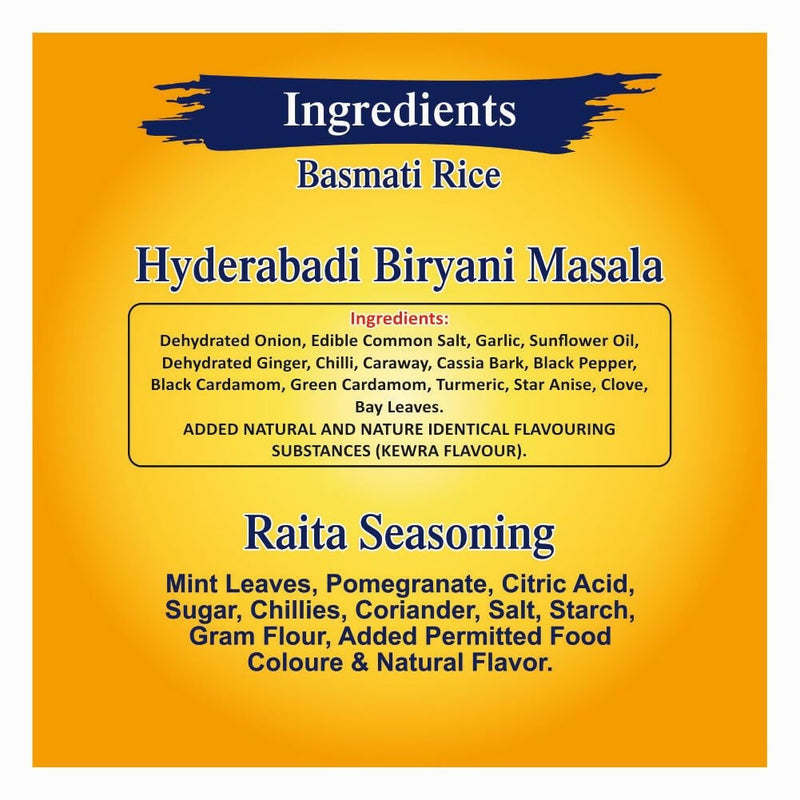 Mama's love Biryani Kit Hyderabadi - Authentic Recipe