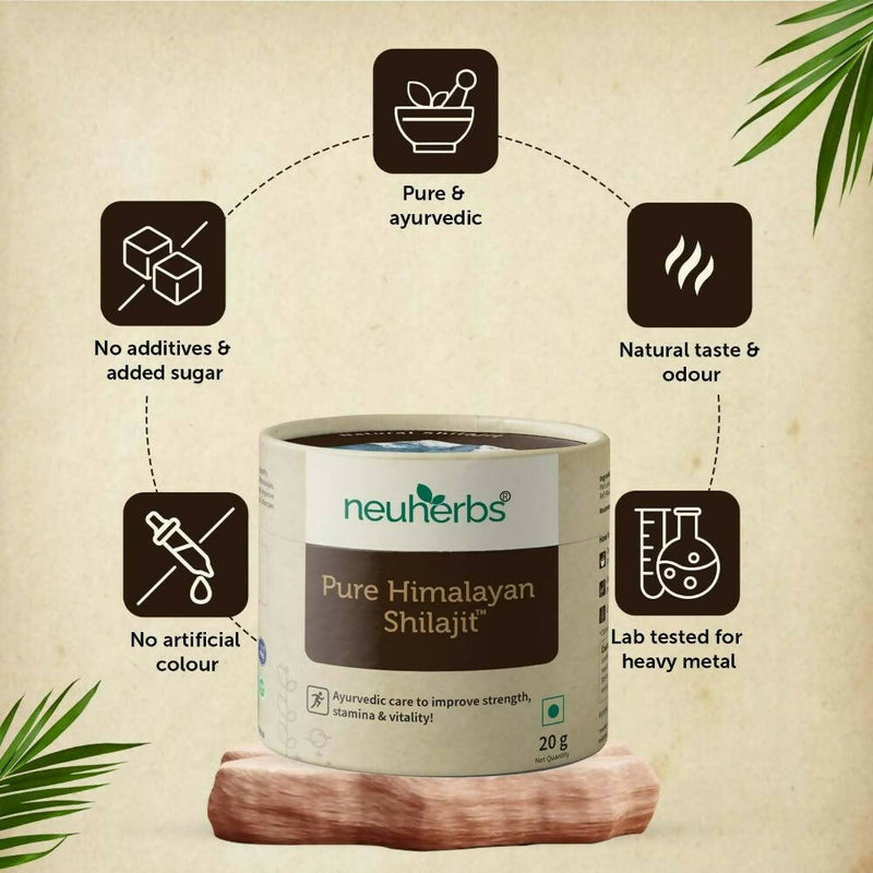 Neuherbs Pure Ayurvedic Himalayan Sj /Sj Resin