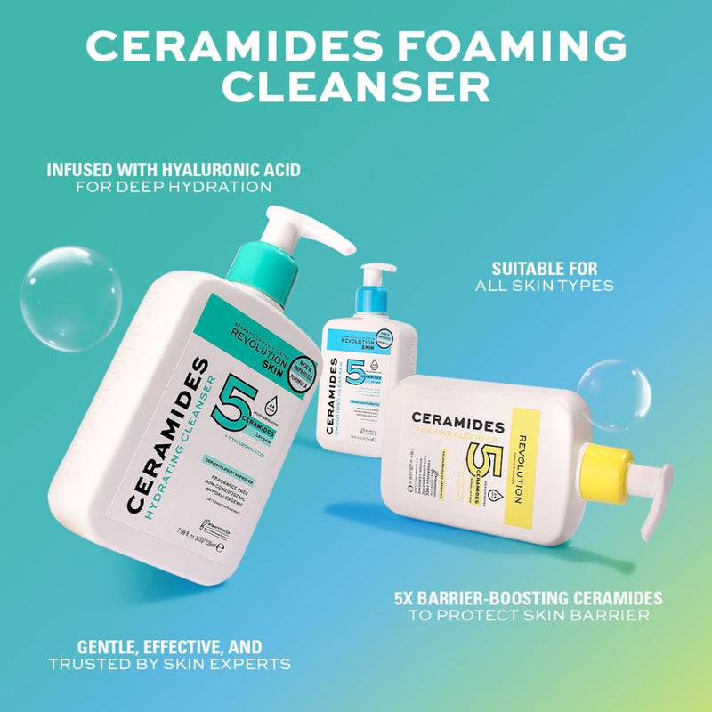 Makeup Revolution Skincare Ceramides Foaming Cleanser