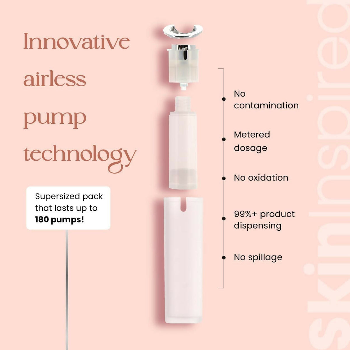 SkinInspired AHA+BHA+PHA Lactic Acid + 2% Salicylic Acid Face Serum