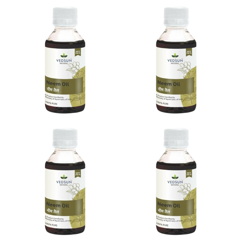 Vedsun Naturals Natural Neem Oil Pure and Organic Massage Oil for Skin & Hair