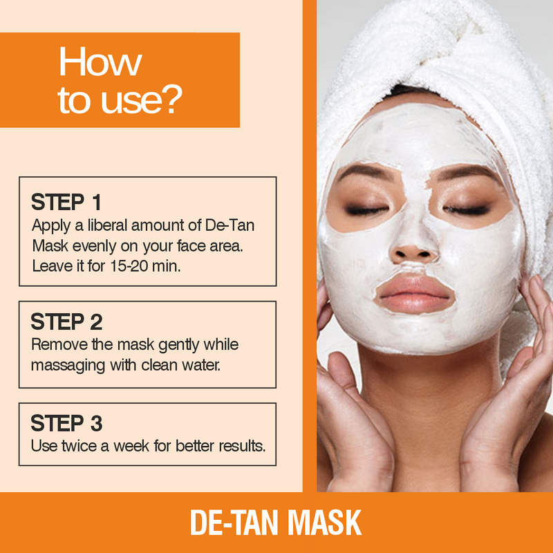 Nuerma Science De-Tan Face Mask | Treats Pigmentation & Restores Natural Glow