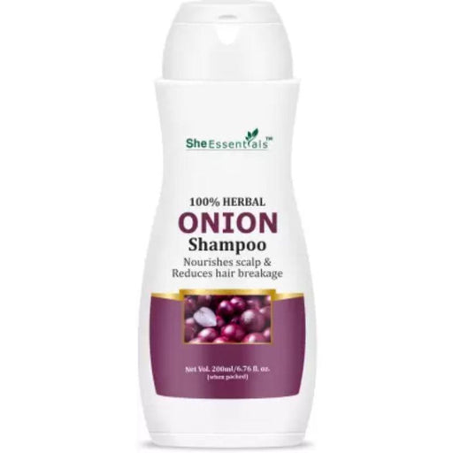 She Essentials Onion Hair Shampoo For Hair Growth - Men & Women