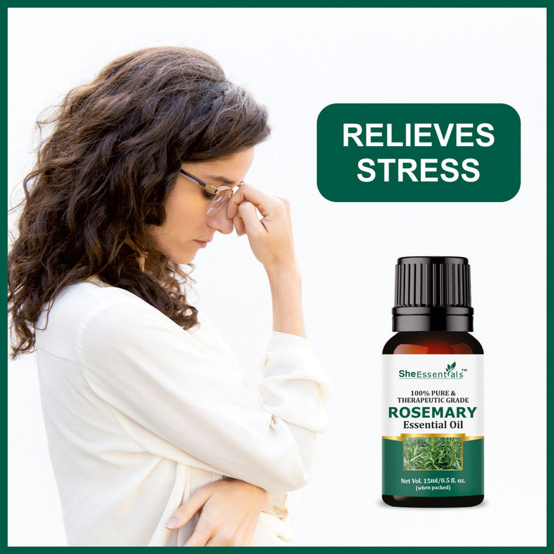 She Essentials Olive Oil & Rosemary Essential Oil For Hair Growth