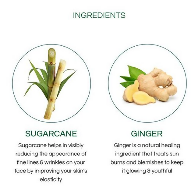 Medimix Natural Glow Face Wash with Sugarcane & Ginger