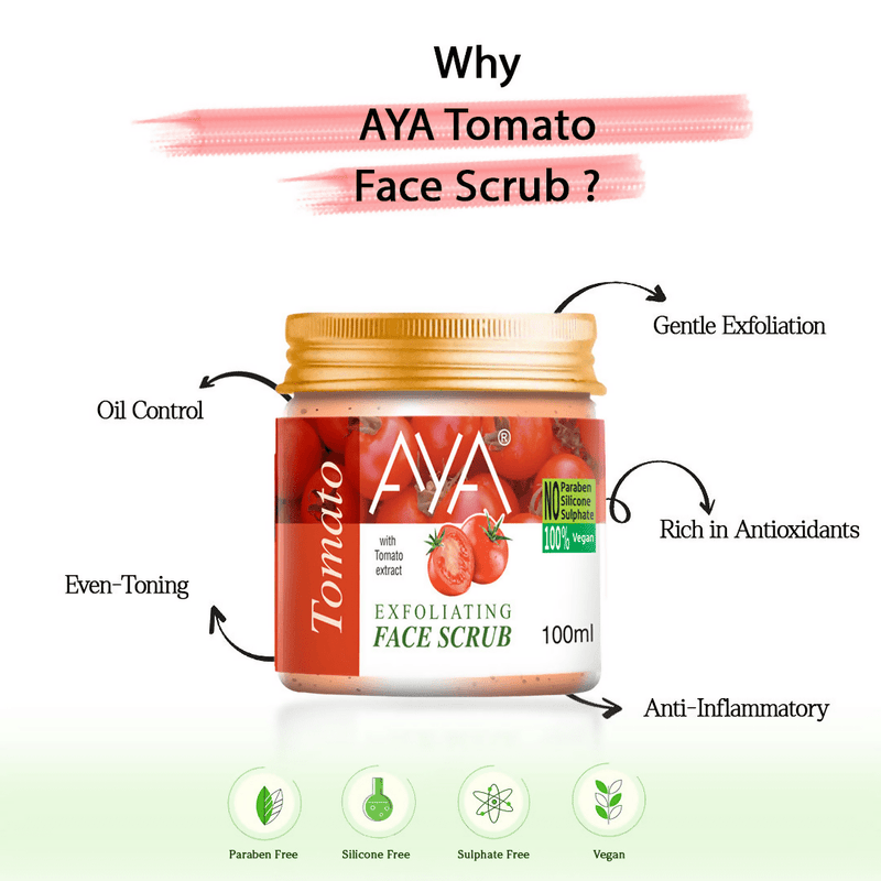 AYA Tomato Exfoliating Face Scrub