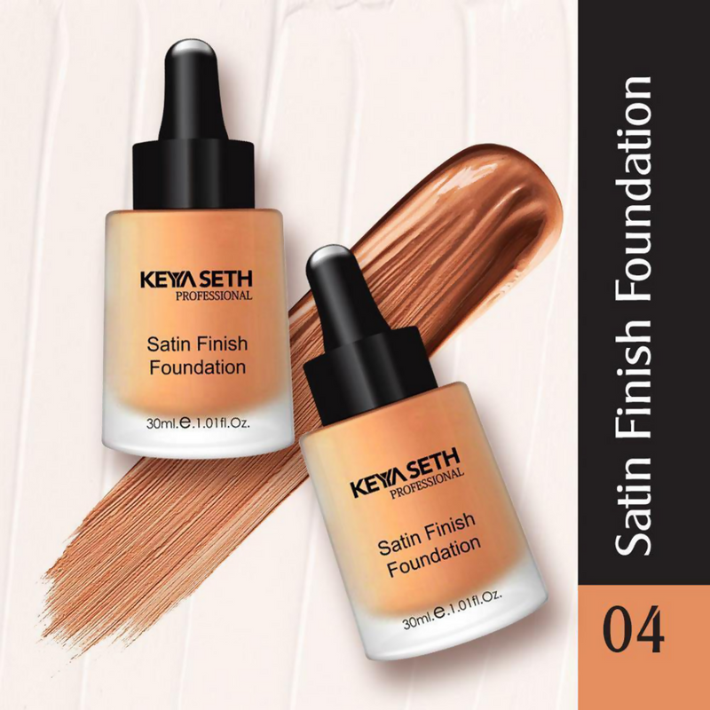 Keya Seth Aromatherapy Professional Satin Finish Foundation - Shade 4