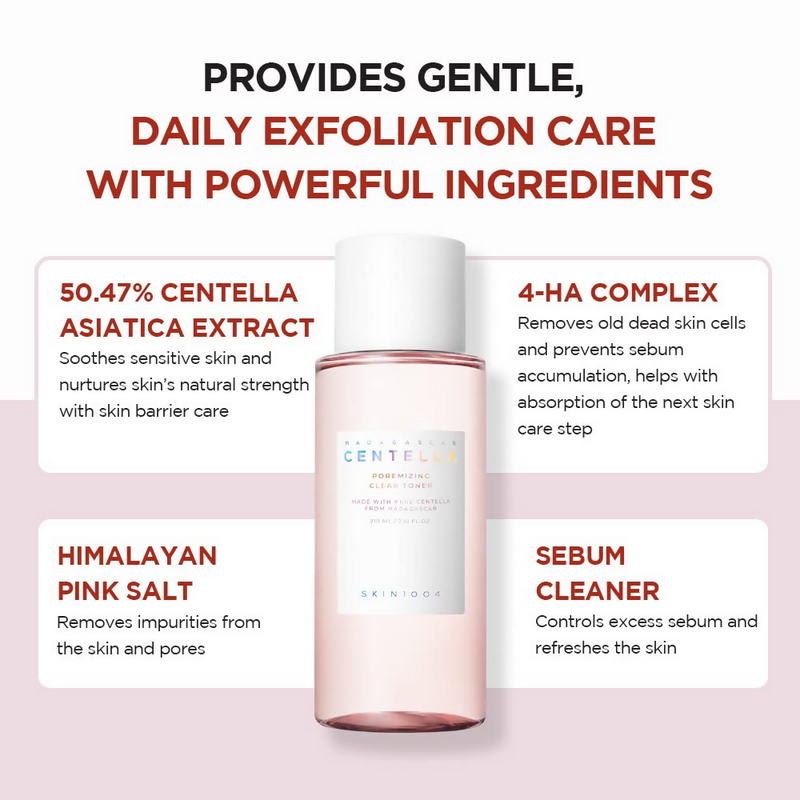 SKIN1004 Madagascar Centella Poremizing Clear Toner