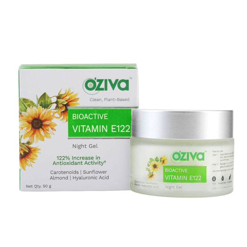 OZiva Bioactive Vitamin E122 Night Gel