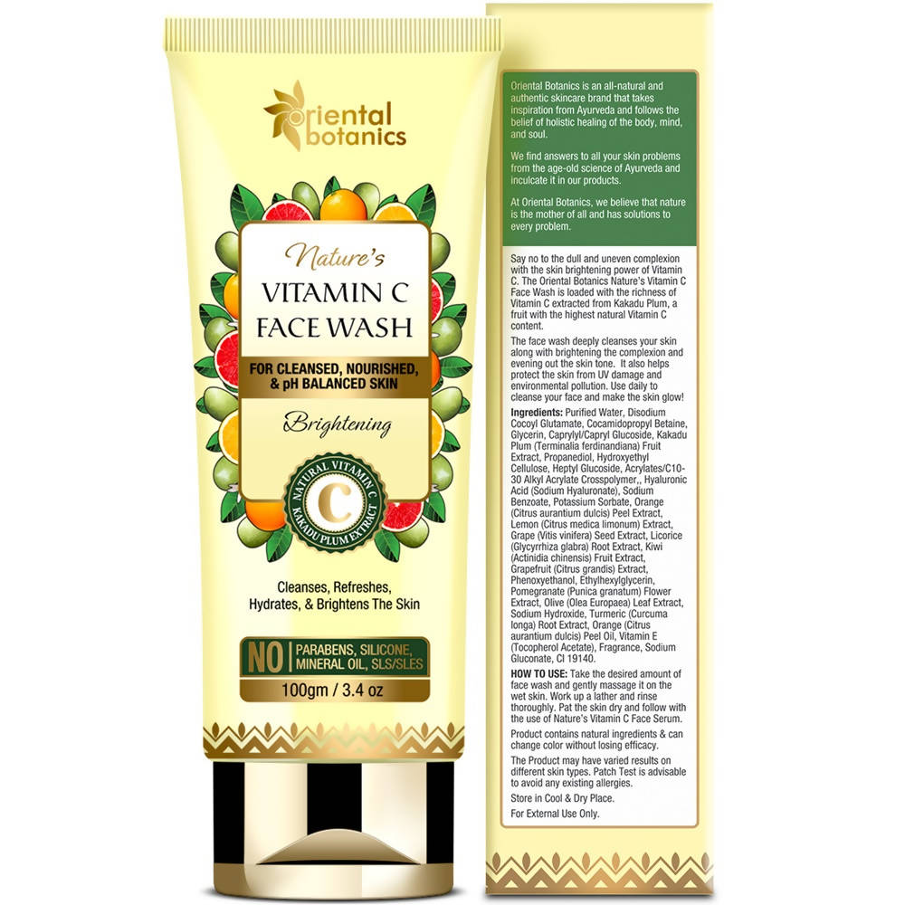 Oriental Botanics Nature’s Vitamin C Brightening Face Wash