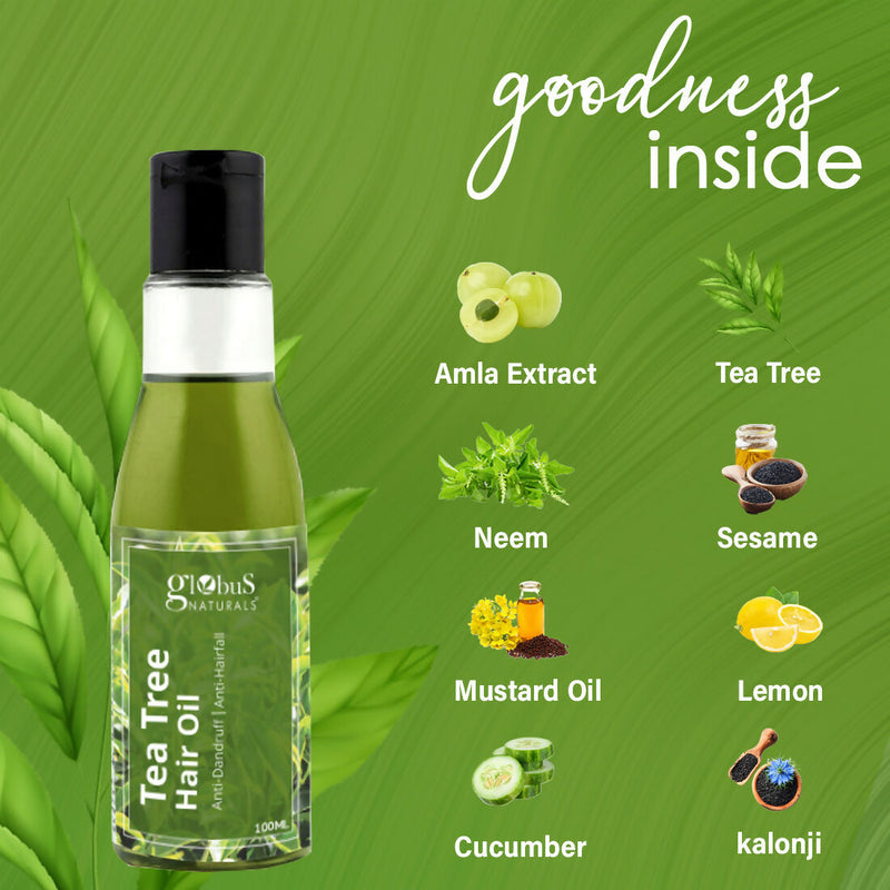 Globus Naturals Tea Tree Hair Oil