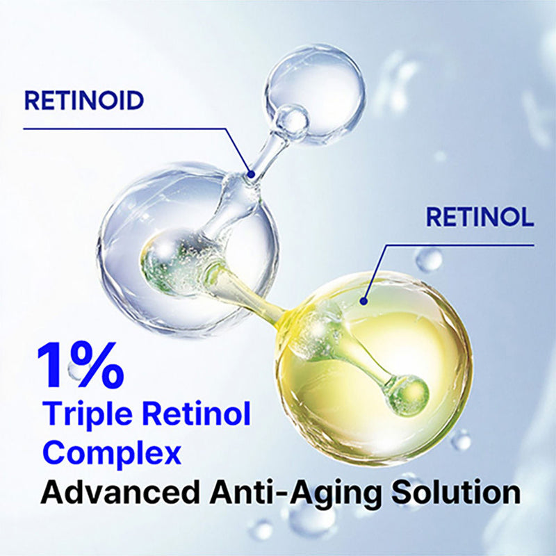 Innisfree 1% Retinol Green Tea VEGAN PDRN Ampoule - Anti-Aging, Brightening & Skin-Soothing Serum