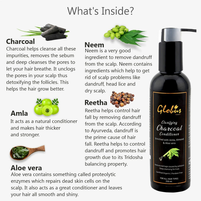 Globus Naturals Charcoal Conditioner