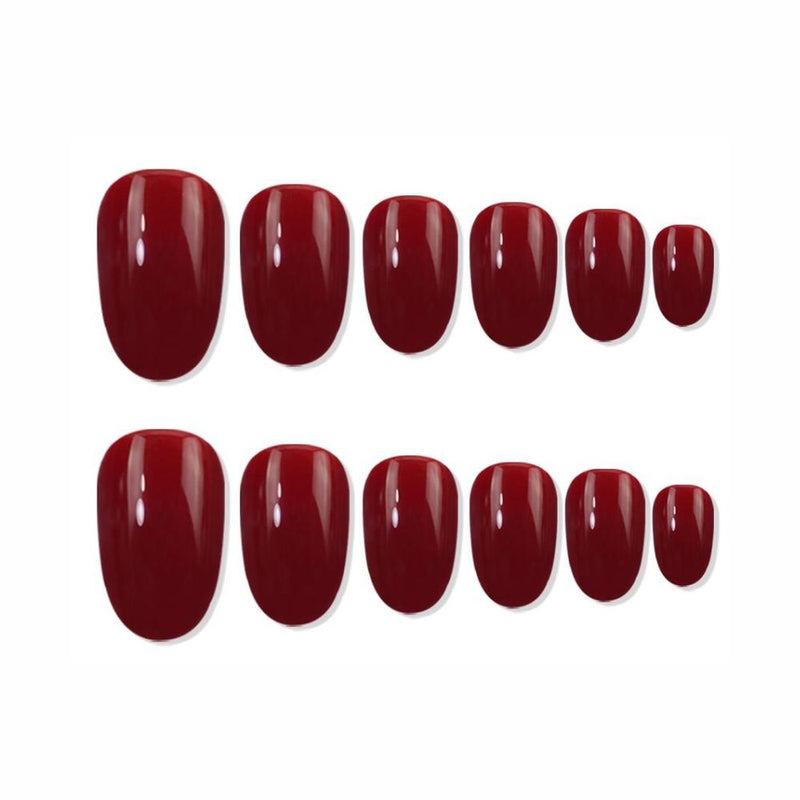Shills Professional Reusable Press On Nails Oval - SPN514