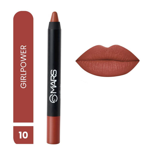 MARS Cosmetics Won't Smudge Won't Budge Lip Crayon - Girl Power