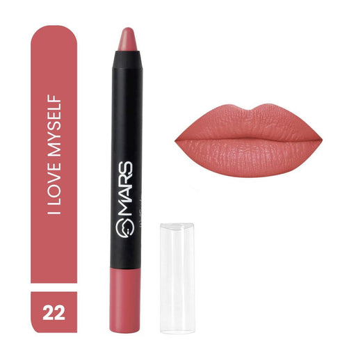 MARS Cosmetics Won't Smudge Won't Budge Lip Crayon - I Am Romantic