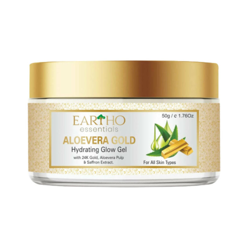 Eartho Essentials Aloevera Gold Hydrating Glow Gel