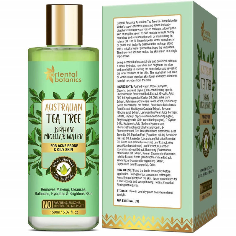 Oriental Botanics Australian Tea Tree Biphase Micellar Water