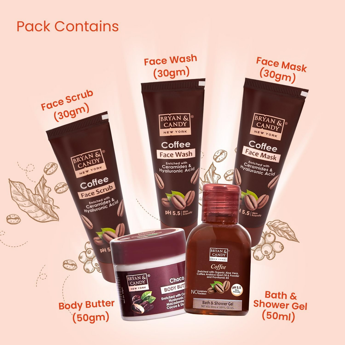 Bryan & Candy Coffee Bath Kit
