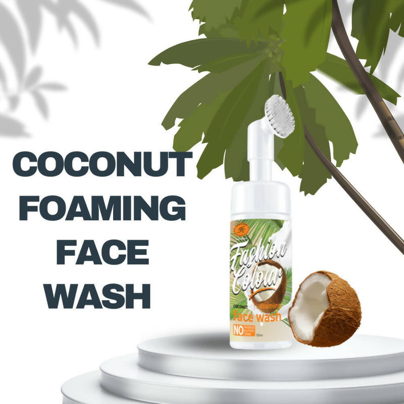 Fashion Colour Coconut Foaming Face Wash