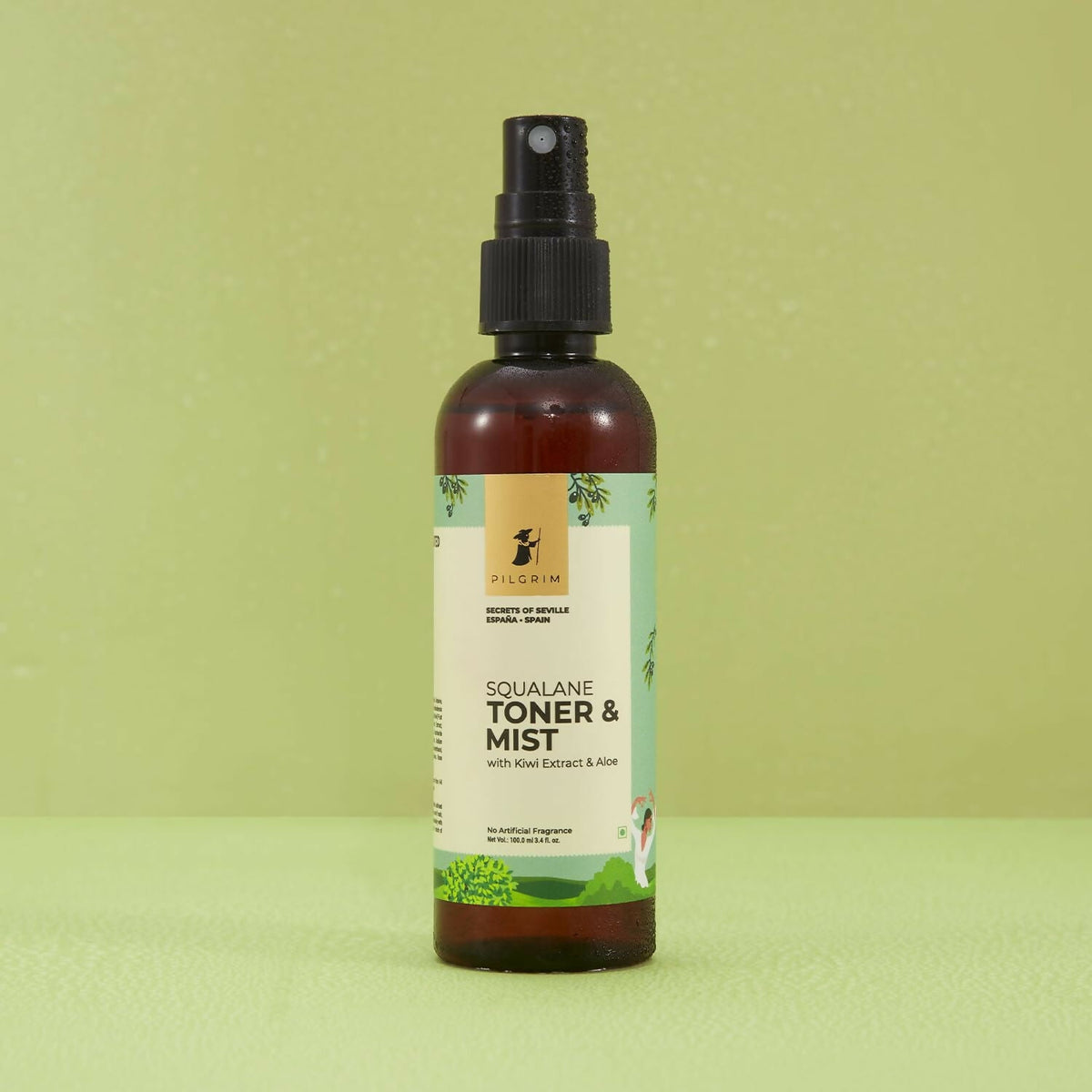 Pilgrim Spanish Face Toner For Glowing Skin, Refreshes & Hydrates Skin, Open Pores Tightening, Acne Prone Skin