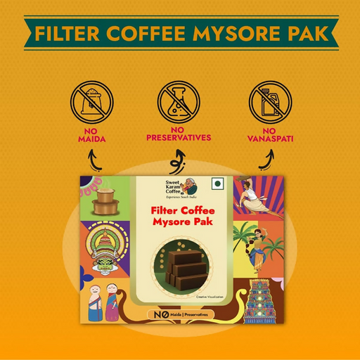 Sweet Karam Coffee Filter Coffee Mysorepak