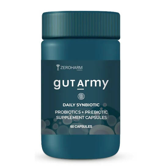 Zeroharm Gut Army - Prebiotic & Probiotic Capsules