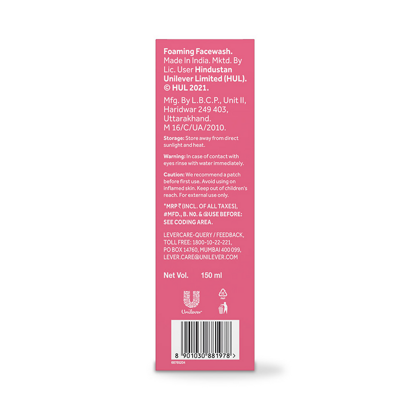 Ponds Bright Beauty With Vitamin B3 Foaming Facewash