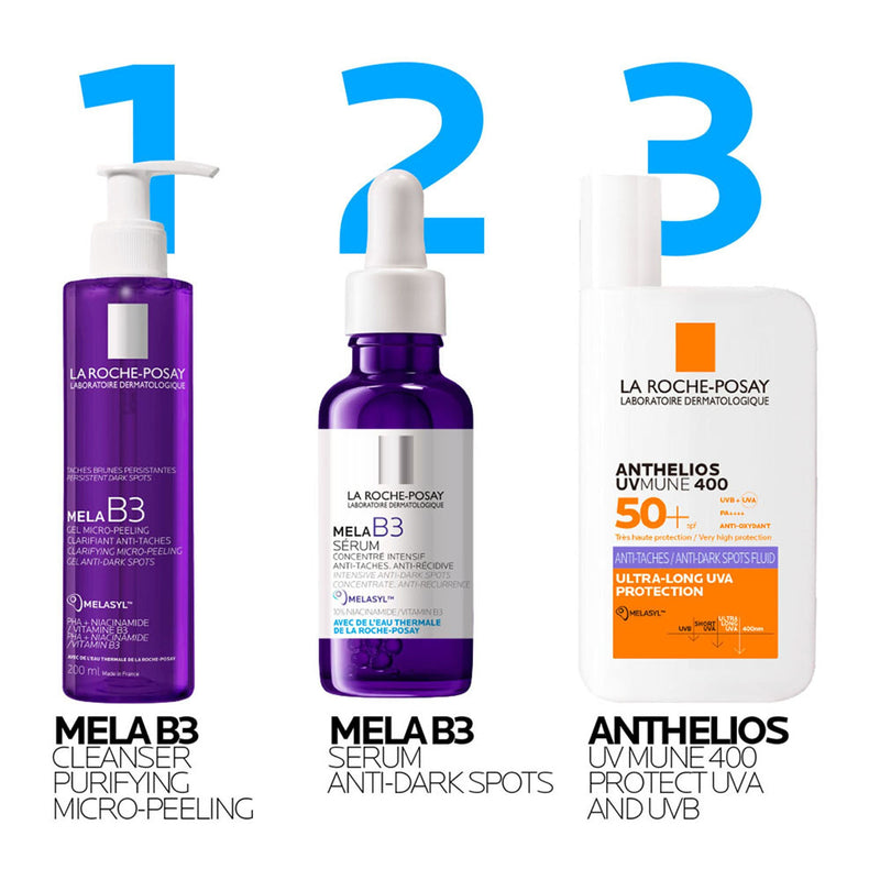 La Roche-Posay Mela B3 Serum, For Anti-Dark Spots & Pigmented Skin with Melasyl + 10% Niacinamide