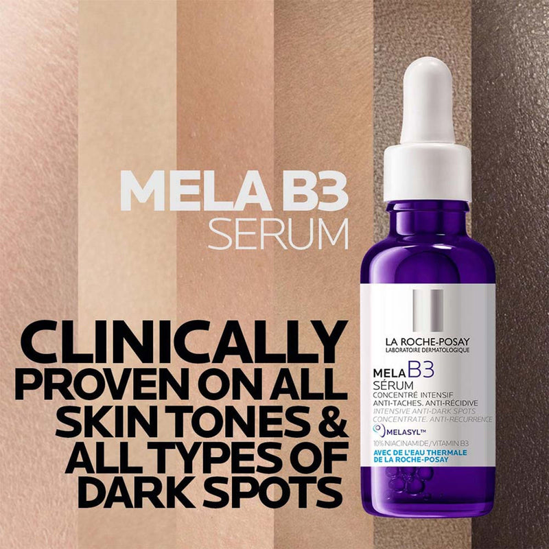 La Roche-Posay Mela B3 Serum, For Anti-Dark Spots & Pigmented Skin with Melasyl + 10% Niacinamide