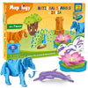 Imagimake Foam Mapology National Symbols Of India - Construction Set - Make 7 Models - Educational Toys For 5 Years+, 70 Pieces,Multicolor