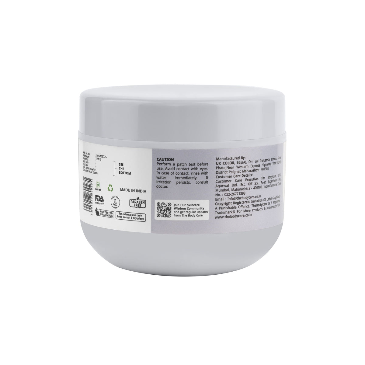 The Body Care Mixfruit Nourishing & Depigmenting Cream