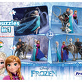 Frank Disney Frozen - A Set of 4 Jigsaw Puzzle for Kids Above 3+ Years - Fun & Challenging Brain Booster Games | Educational Game for Focus and Memory - 12908