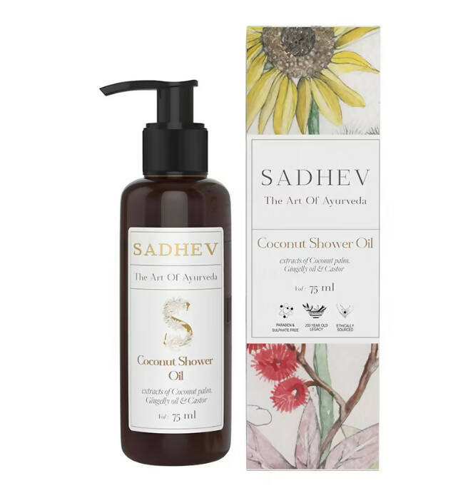 Sadhev Ayurvedic Coconut Shower Oil