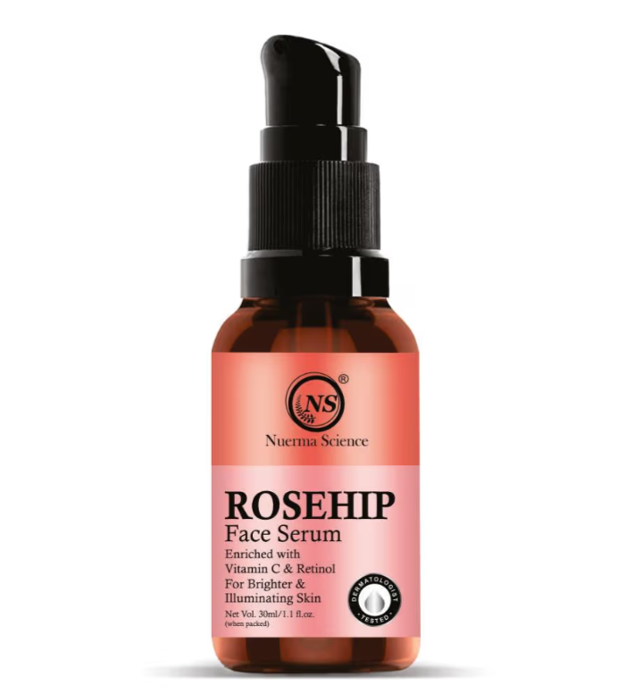 Nuerma Science Rosehip Face Serum | Hydrates, Reduces Scars & Corrects Fine Lines