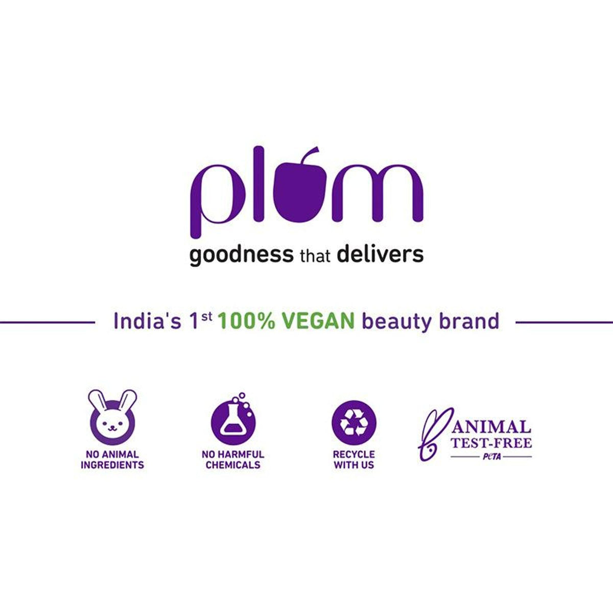 Plum Tea Tree Dandruff Control Shampoo, Paraben-Free with Piroctone Olamine