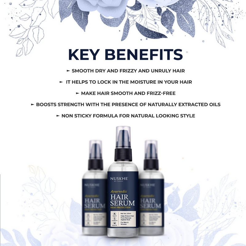 Nuskhe By Paras Hair Serum For Heat Protection