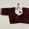 Mystic Maroon Blouse