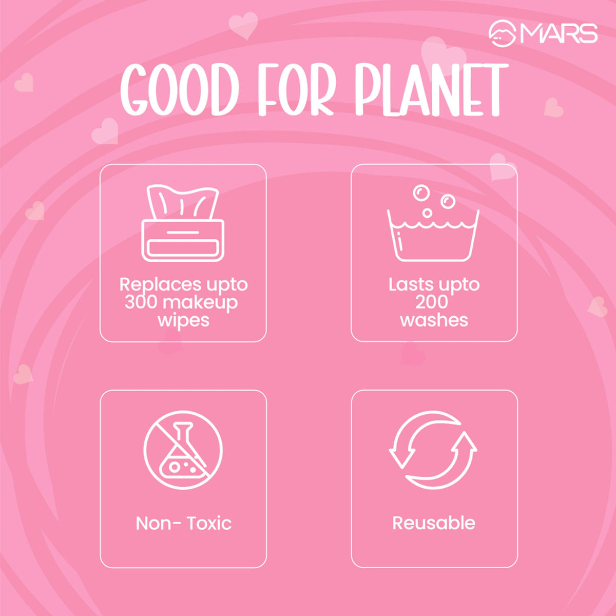 MARS Cosmetics Makeup Melting Microfiber Wipe