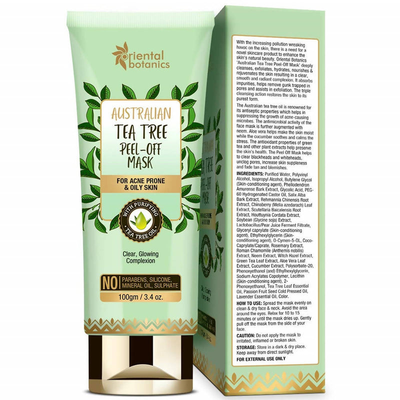 Oriental Botanics Australian Tea Tree Anti Acne Peel-Off Mask