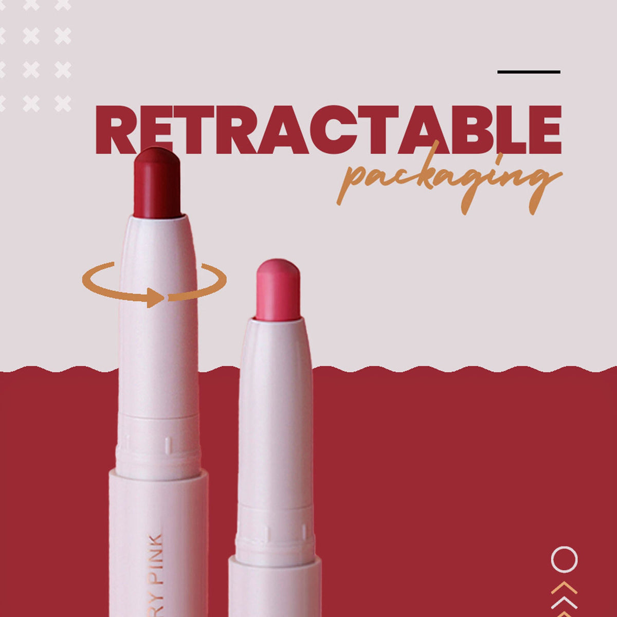 MARS Cosmetics Retractable Poppins Lipstick - Dripping Syrup