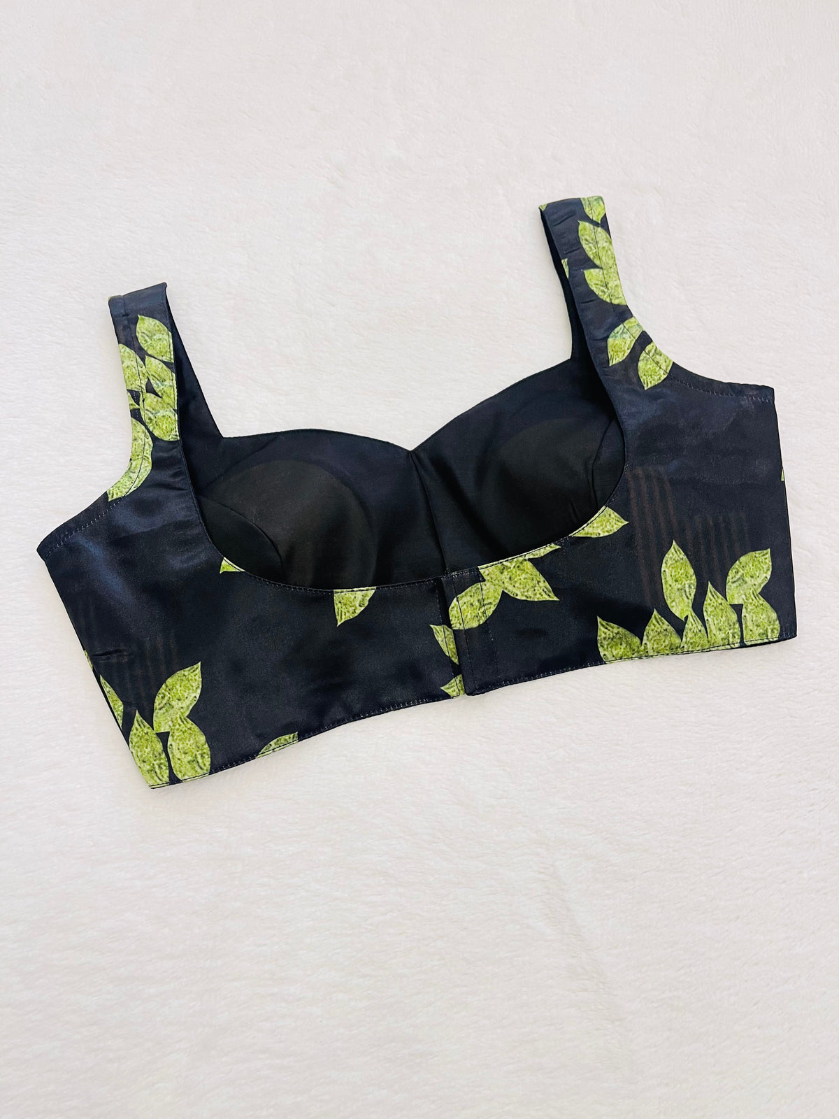 Ragini Black Green Blouse