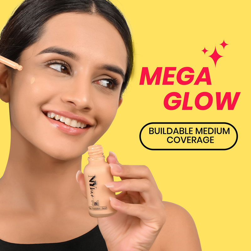 NY Bae 3 in 1 Serum Foundation Infused With Primer - Cool Cashew 04