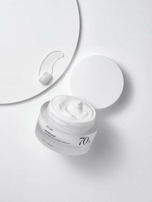 Anua Heartleaf 70 Intense Calming Cream With Ceramide, Panthenol, Heartleaf Extract - Korean Skincare
