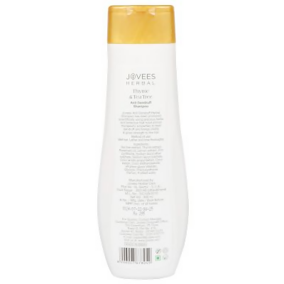 Jovees Thyme & Tea Tree Anti Dandruff Shampoo For All Hair Types