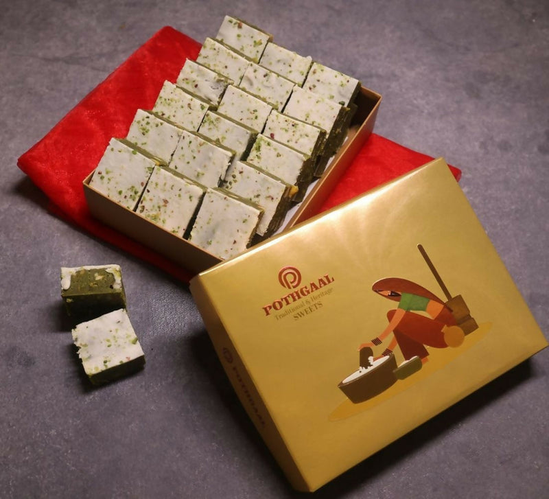 Pothgaal Sweets Pista Fruit Burfi