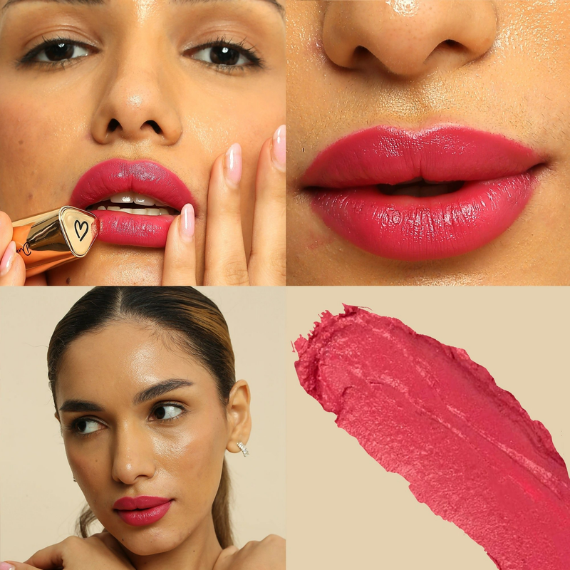 Dunamiss Camilla Soft Fuchsia Satin Lipstick
