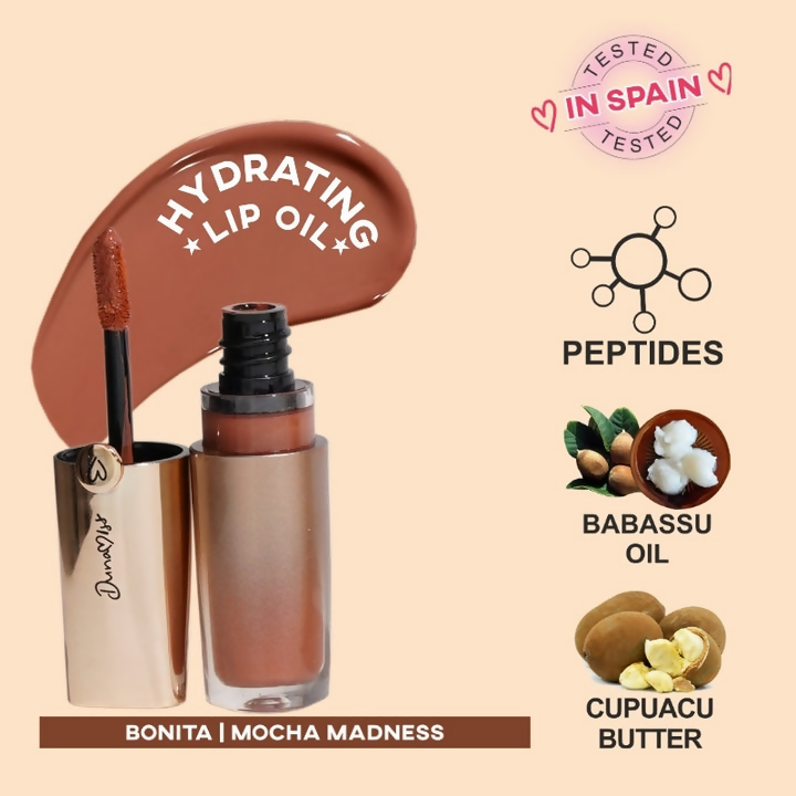 Dunamiss Bonita Hydrating Lip Oil Mocha Madness