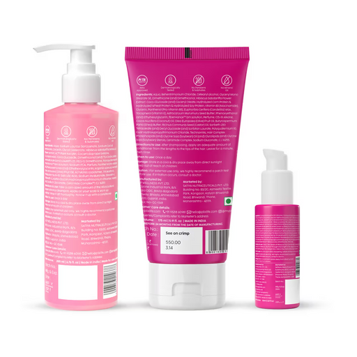 PLIX The Plant Fix Hibiscus Frizz Control Hair Combo